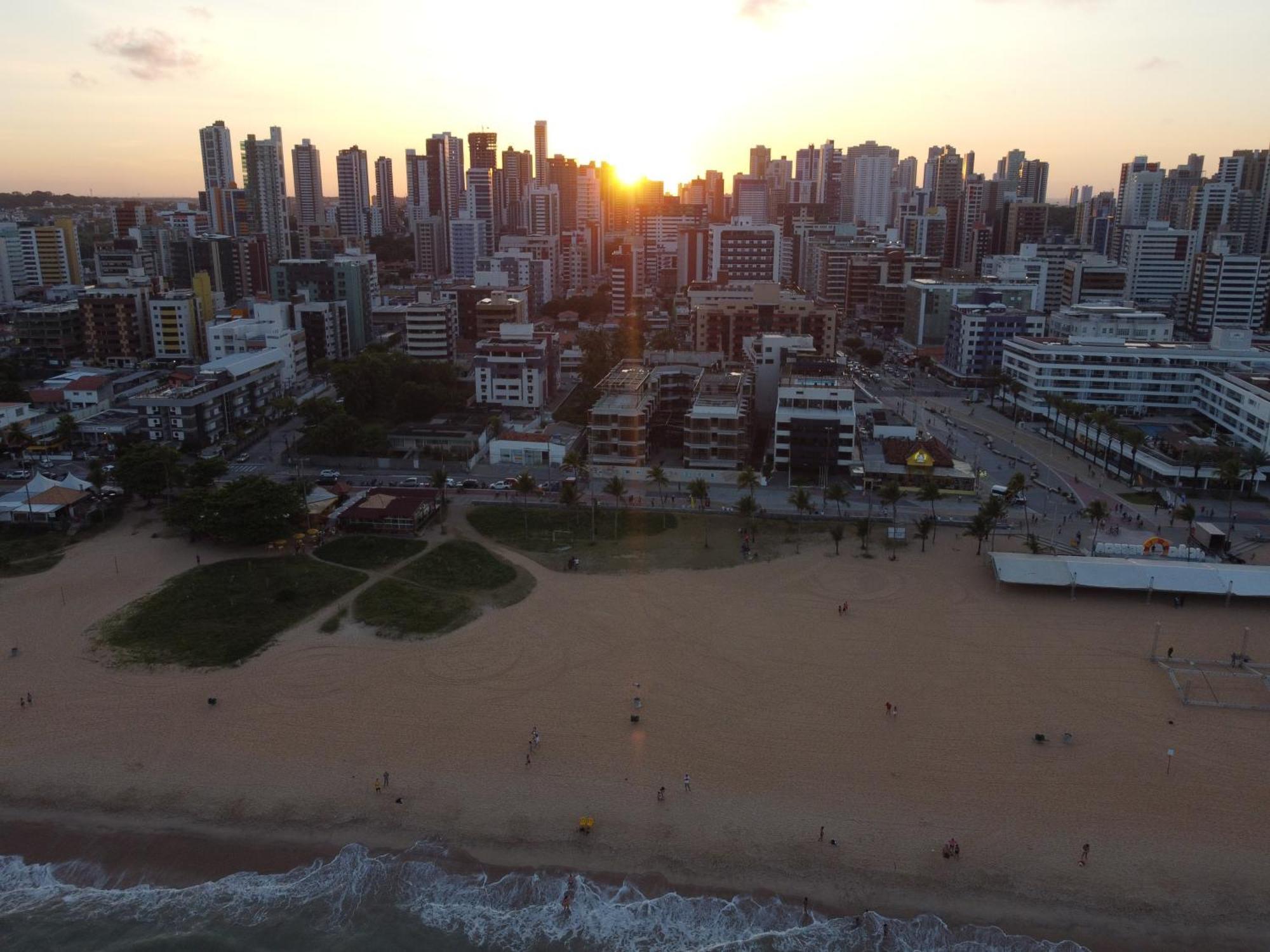 João PessoaFlat A Beira Mar Na Orla De Cabo Branco公寓 外观 照片