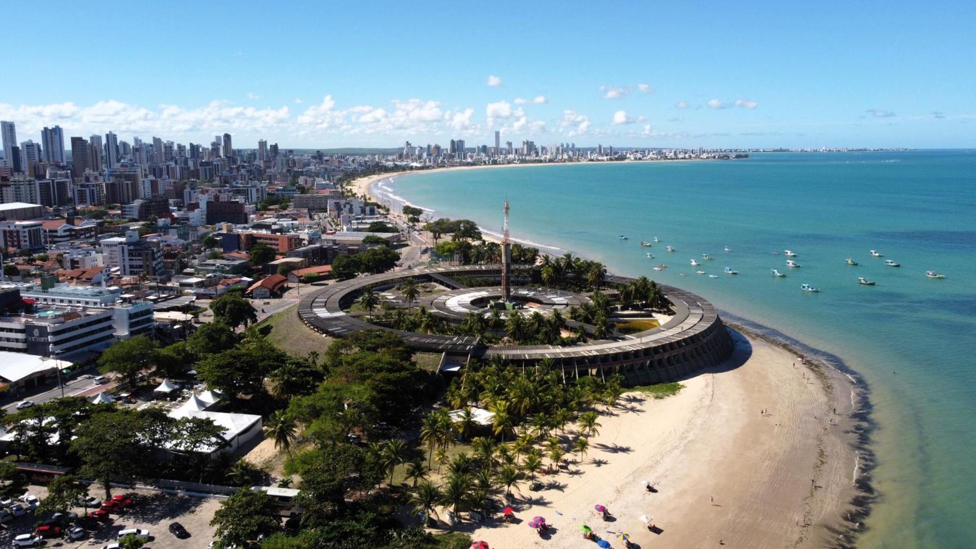 João PessoaFlat A Beira Mar Na Orla De Cabo Branco公寓 外观 照片