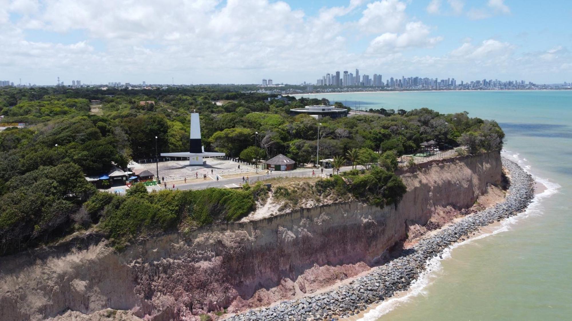 João PessoaFlat A Beira Mar Na Orla De Cabo Branco公寓 外观 照片