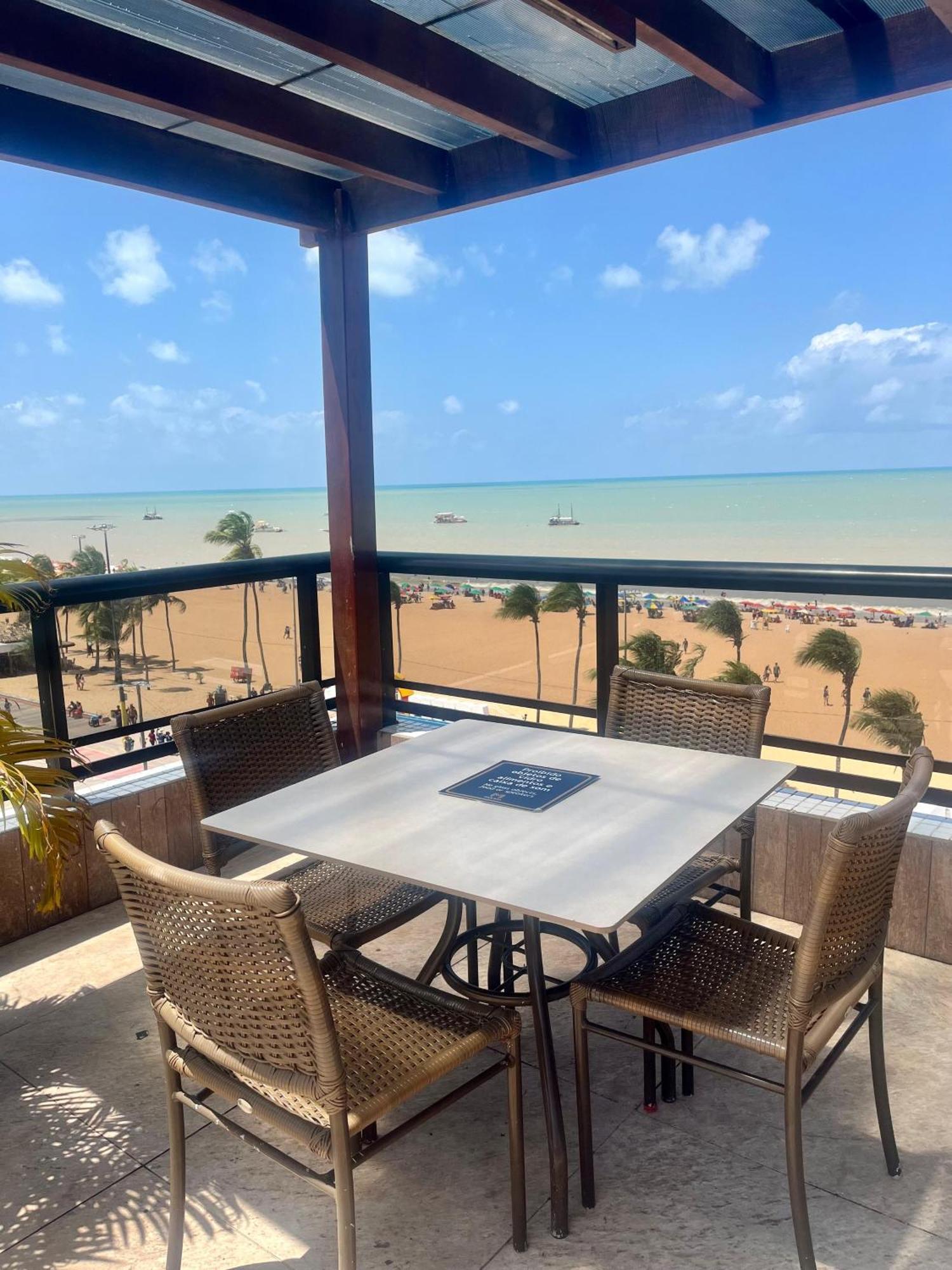 João PessoaFlat A Beira Mar Na Orla De Cabo Branco公寓 外观 照片